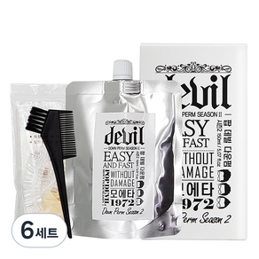 모에타 팝 데빌 다운펌 시즌2, 150ml, 6개