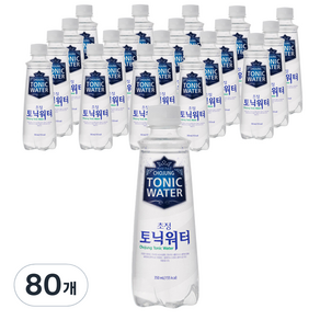 일화 초정 토닉워터, 80개, 350ml