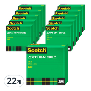 스카치 매직 테이프 리필 18mm x 15m 11p