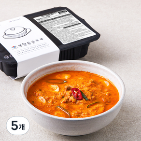 북창동순두부 더반찬 비지찌개 (냉동), 500g, 5개