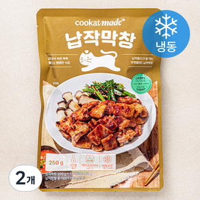 쿠캣 납작막창 (냉동), 250g, 2개