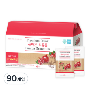 올즙 올바른 석류즙, 80ml, 90개