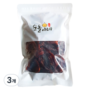 순돌이네 까망 숏다리, 3개, 300g