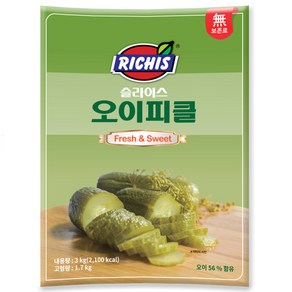 리치스 슬라이스 오이피클 파우치