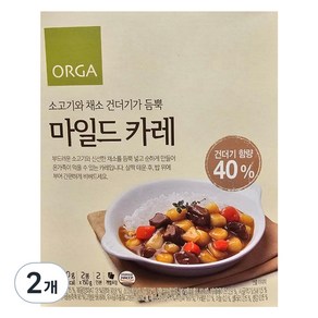 올가 즉석 마일드 카레, 300g, 2개