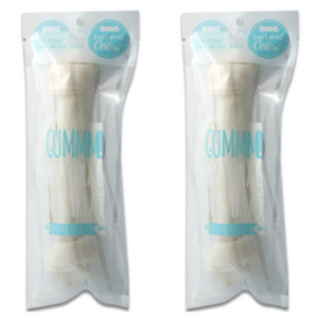 인터펫코리아 GUMMM! 덴탈껌 10인치 6개입, 우유껌맛, 105g, 12개