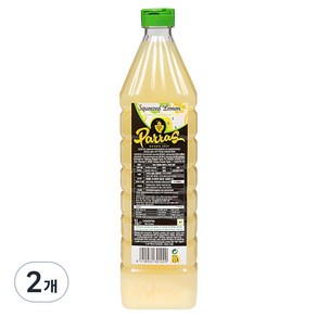 파라스 착즙 레몬주스, 1L, 2개