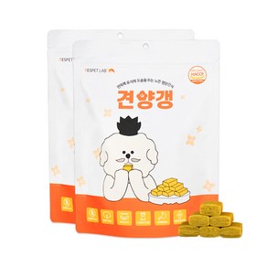 리스펫랩 강아지 노령견 간식 견양갱 7g x 30p