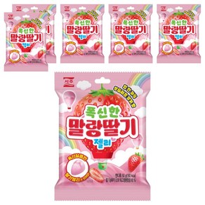 서주 말랑딸기 젤리, 50g, 6개