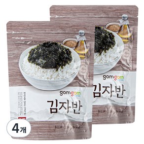 곰곰 김자반, 50g, 4개