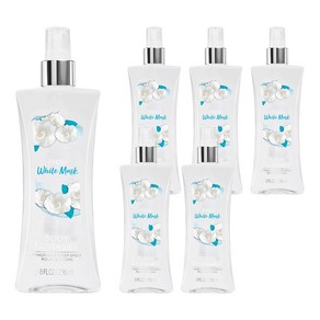 바디판타지 바디미스트 프레쉬화이트머스크, 236ml, 6개