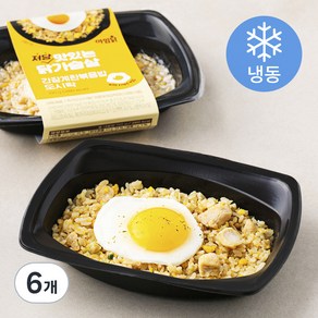 맛있는 닭가슴살 간장계란볶음밥 (냉동), 195g, 6개