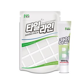 플루브엔트 타일라인 타일 줄눈 보수제 벽면+변기테두리겸용, 실버, 85g, 1개