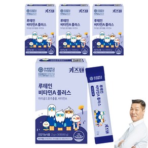 키즈텐 루테인 비타민A 플러스, 60g, 4개
