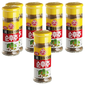 오뚜기 순후추, 45g, 6개