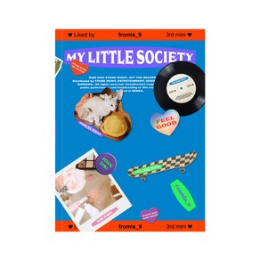 프로미스나인 - MY LITTLE SOCIETY 미니3집 앨범 랜덤발송, 1CD