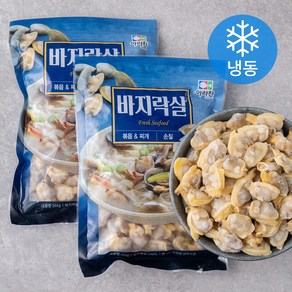 바다마을 자숙바지락살 (냉동), 260g, 2개