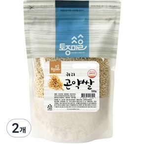 토종마을 귀리 곤약쌀, 2개, 500g