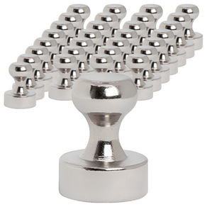 코지파파 네오디뮴 강력자석 체스형 12mm, 실버, 60개