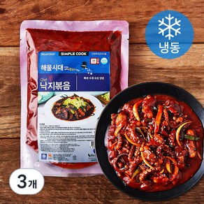 바다랑푸드랑 셰프신 낙지볶음 (냉동), 500g, 3개