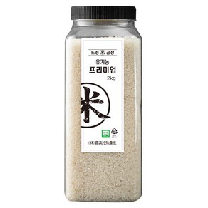 도정공장 유기농 프리미엄 백미, 2kg, 1개