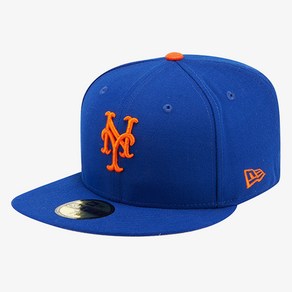 뉴에라 59FIFTY 어센틱 뉴욕 메츠 MLB 모자, L ROYAL