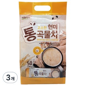 태광선식 현미 통 곡물차, 20g, 50개입, 3개