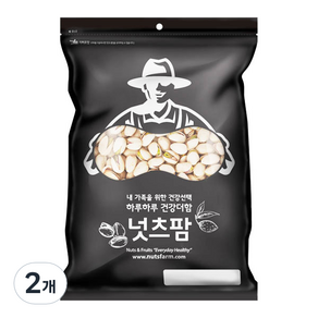 넛츠팜 구운 피스타치오 가염, 450g, 2개