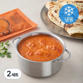 뉴델리인디안푸드 치킨마크니 180g + 갈릭난 180g (냉동), 2세트