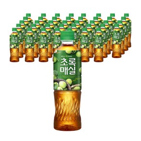 초록매실 페트, 500ml, 40개