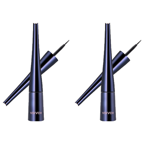 비디보브 아이컷 리퀴드 라이너 3.6g, 블랙, 2개