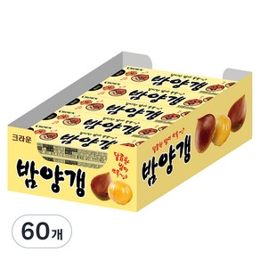 크라운 밤양갱, 50g, 60개