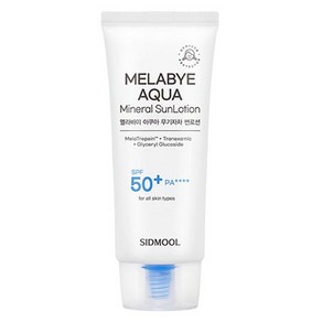 시드물 멜라바이 아쿠아 무기자차 썬로션 SPF50+ PA++++, 50g, 1개