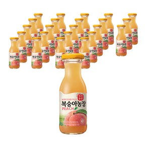 가야농장 복숭아농장, 180ml, 24개