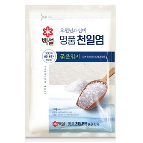 오천년의 신비 굵은입자 천일염, 1개, 1kg