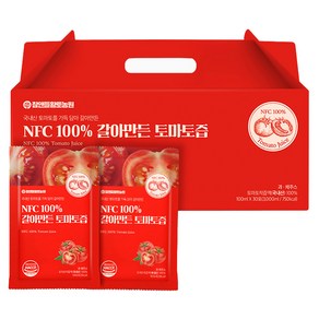 참앤들황토농원 NFC 토마토즙, 100ml, 30개
