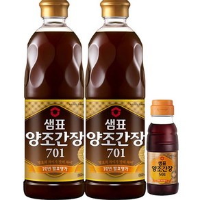 샘표 양조간장 701 860ml 2p + 501 150ml 1p