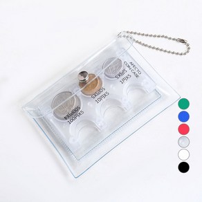 아펙토 남녀공용 일본 동전지갑 + PVC 파우치 1단
