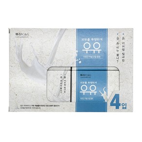 동산씨앤지 우유비누, 100g, 4개