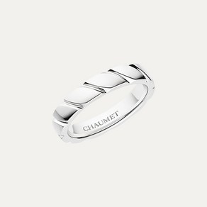 CHAUMET 쇼메 여성용 토르사드 웨딩밴드 반지 095902