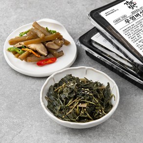 강남밥상 건취나물 100g + 우엉버섯조림 120g