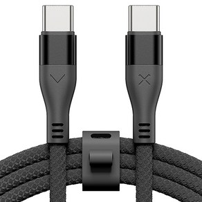 빅쏘 우븐 패브릭 단선방지 USB C to C 타입 PD 60W 고속 충전 아이폰 갤럭시 케이블