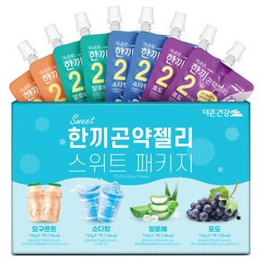 더존건강 한끼곤약젤리 스위트 패키지, 1세트, 4.2L