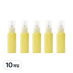 더자카 원컬러 미니 공병 50ml, 10개, 옐로