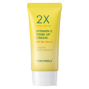 토니모리 투엑스 비타민C 톤업크림 SPF50+ PA +++ 50ml, 1개, 투명