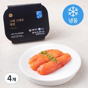 덕화 그때그대로 명란 (냉동), 100g, 4개