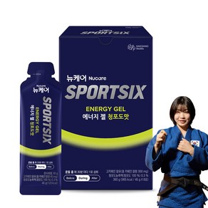 뉴케어스포식스 에너지 젤 청포도맛, 8회분, 360g, 1개