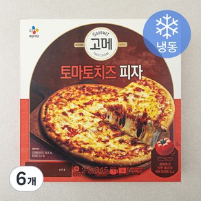 고메 토마토치즈 피자 (냉동), 345g, 6개