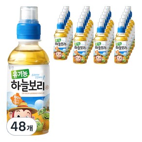 웅진 유기농 하늘보리차, 200ml, 48개