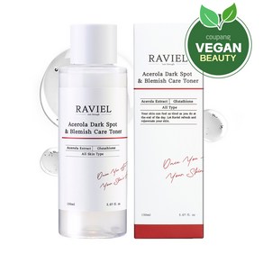 RAVIEL 아세로라 잡티 앤 기미 케어 토너, 1개, 150ml